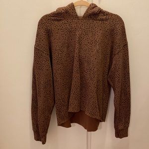 Abercrombie leopard hoodie